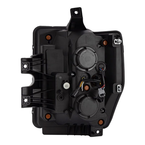 AlphaRex 08-10 Ford F250-550 LUXX-Series LED Projector Headlights Black w/Activ Light/Seq Signal 880312 *Discontinued